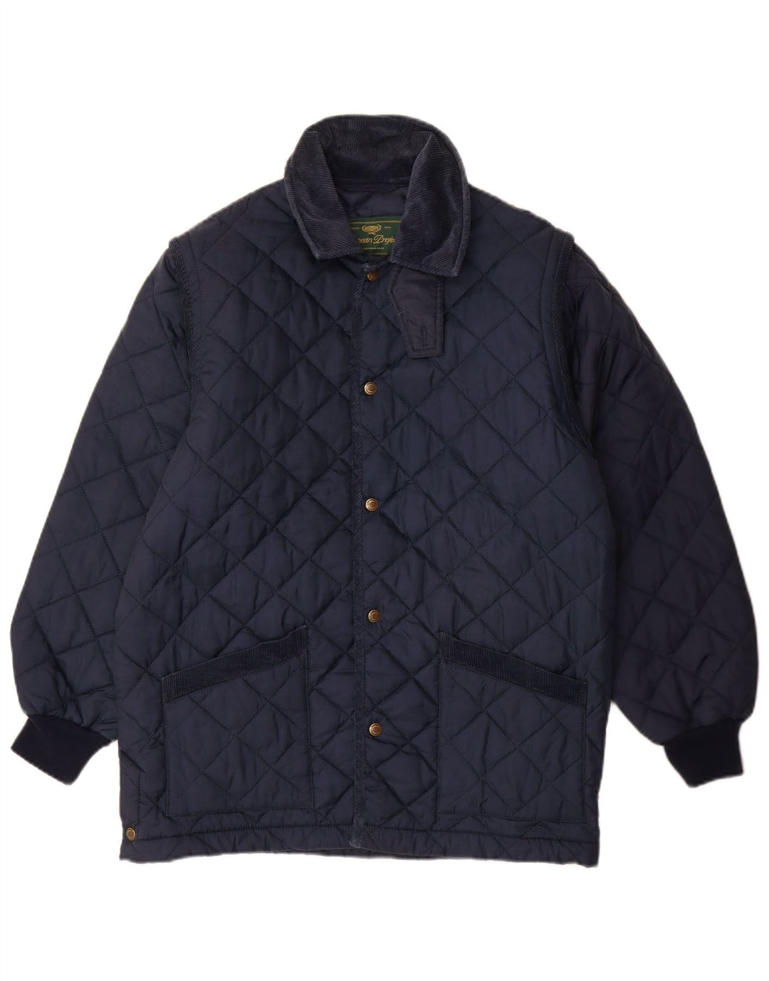 EUROPEAN PROJECT Herren Steppjacke UK 34 XS Marineblau