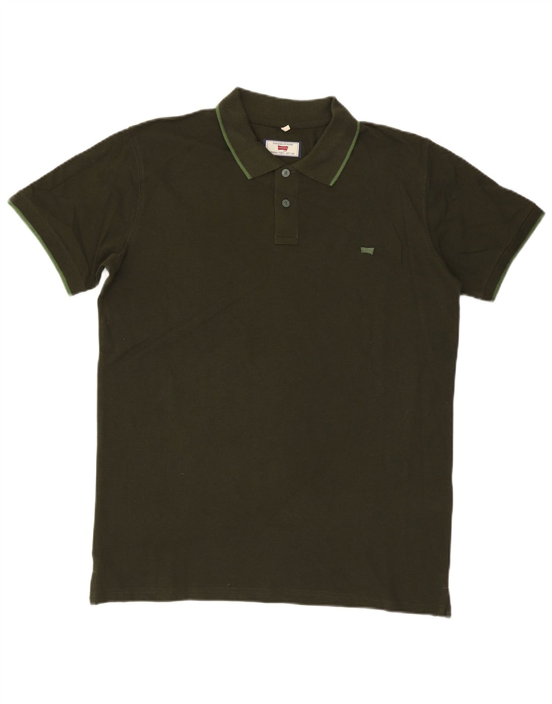 Carrera Herren Poloshirt XL Khaki Baumwolle