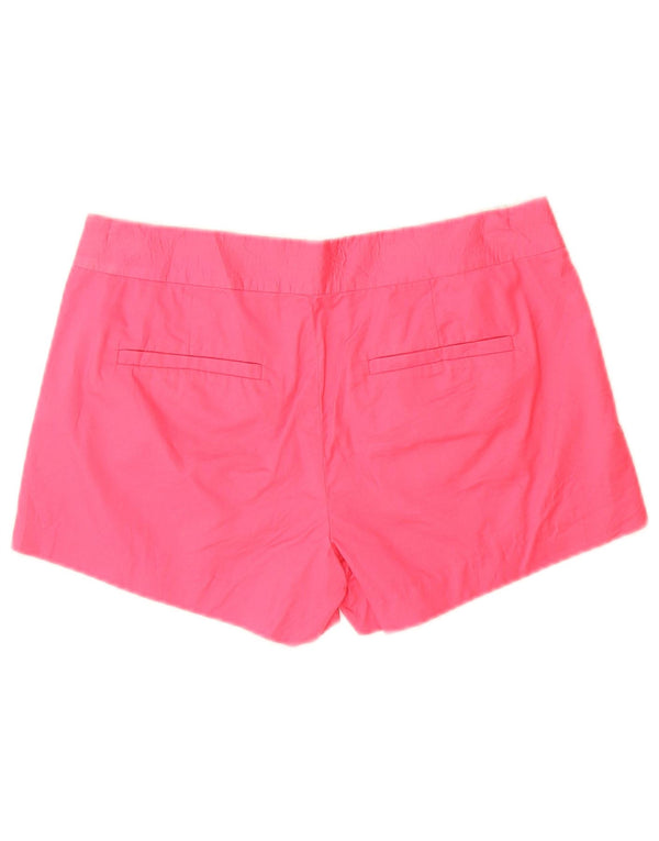 J. Crew Damen Chinoshorts US 0 XS W28 Rosa Baumwolle