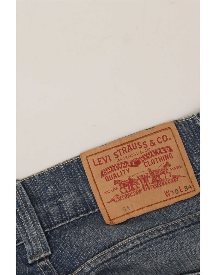 Levi's Herren 511 Slim Jeans W30 L34 Blau