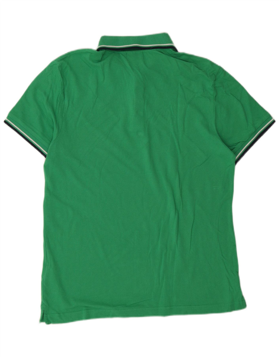 Diadora Herren-Poloshirt, große grüne Baumwolle