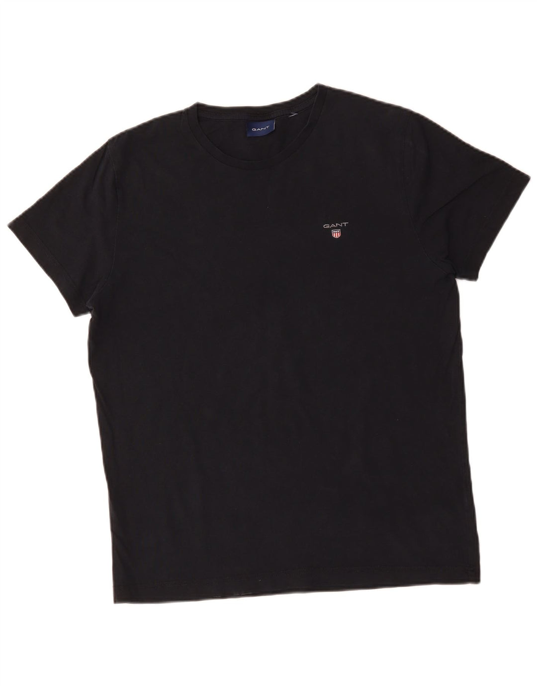 GANT Herren-T-Shirt-Oberteil, mittelgroß, marineblau, Baumwolle