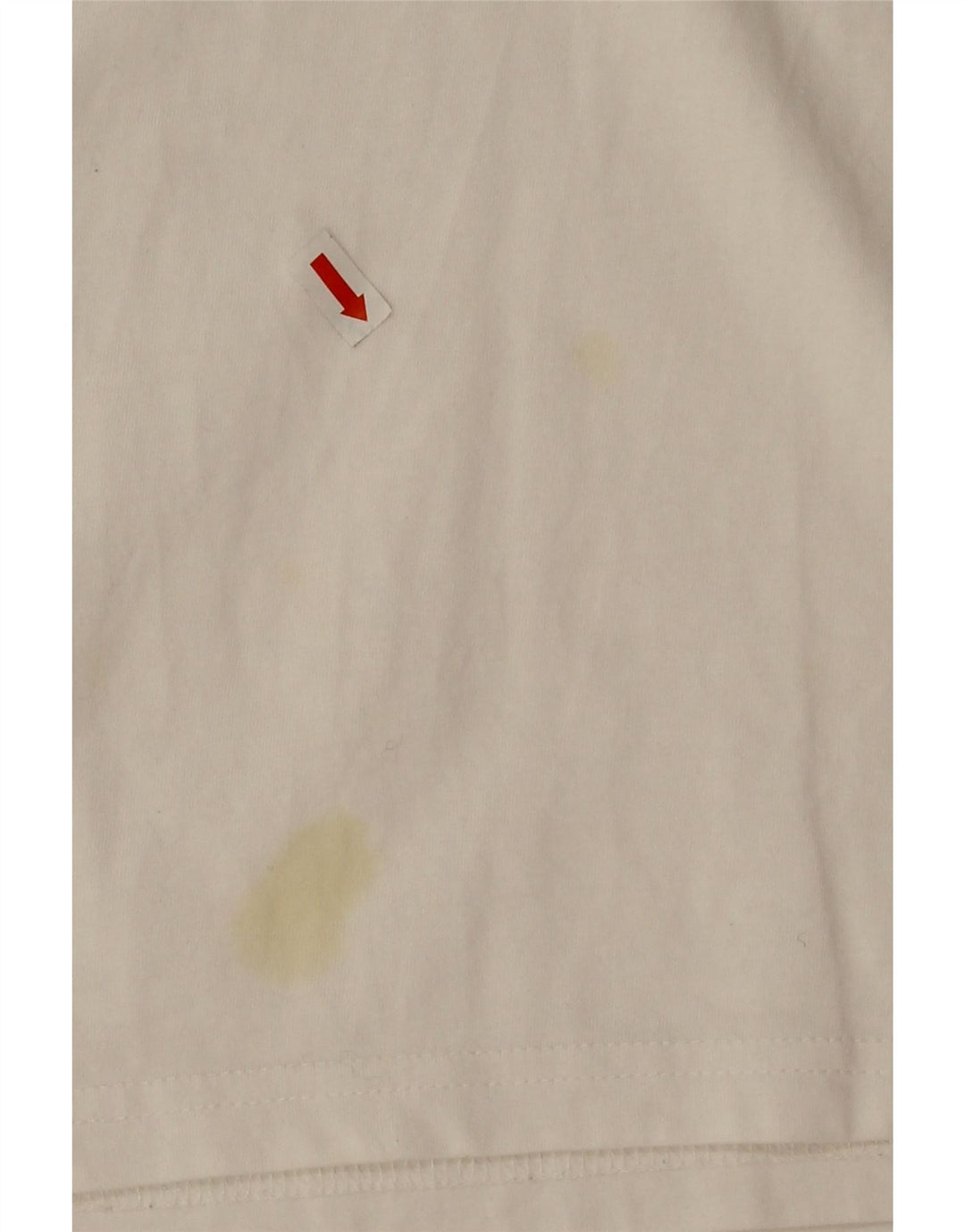 Tommy Hilfiger Herren-T-Shirt mit Grafik, Größe L, aus weißer Baumwolle