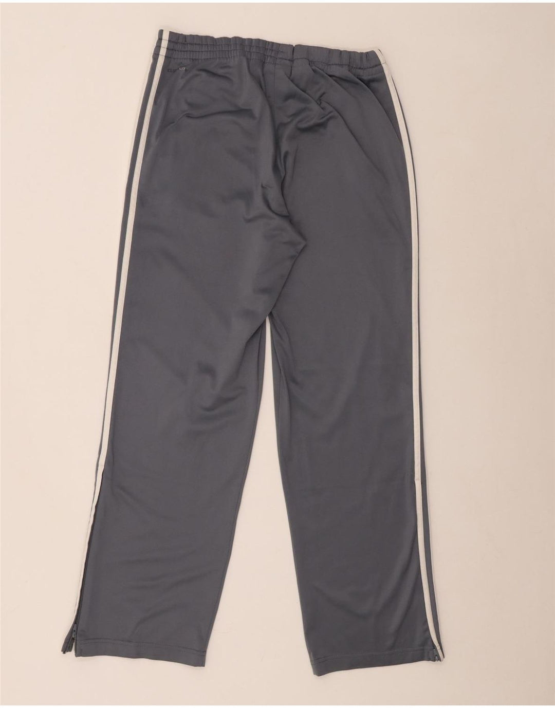 Adidas Herren-Trainingshose, klein, grau, Polyester