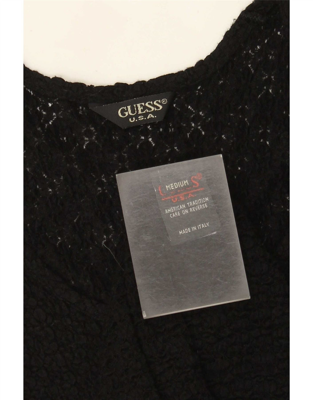 Guess Spitzenblusenoberteil für Damen, UK 12, Mittelschwarz, geblümt