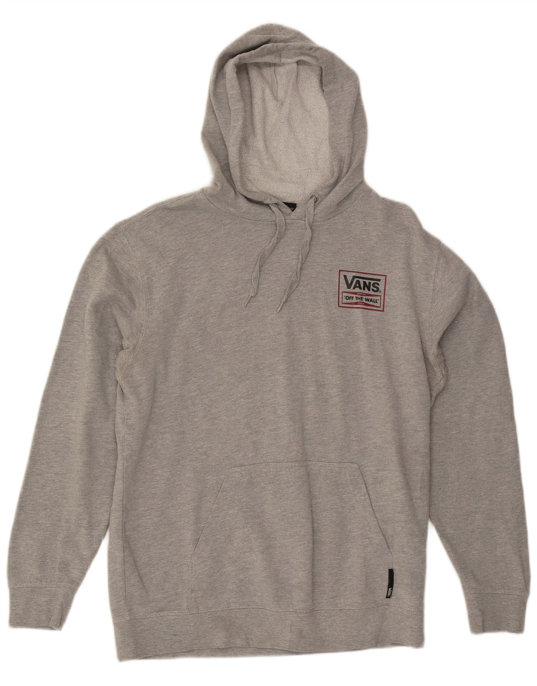 VANS Herren-Kapuzenpullover mit Grafik, mittelgraue Baumwolle