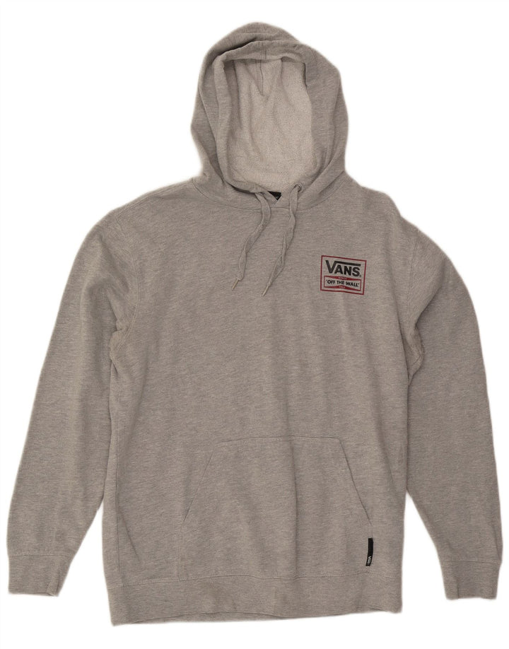 VANS Herren-Kapuzenpullover mit Grafik, mittelgraue Baumwolle