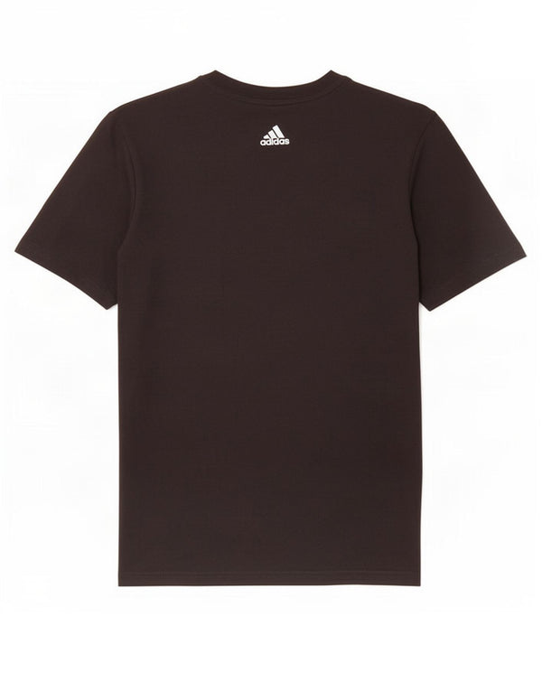 Adidas T-Shirt mit Grafik für Jungen, 11–12 Jahre, schwarze Baumwolle
