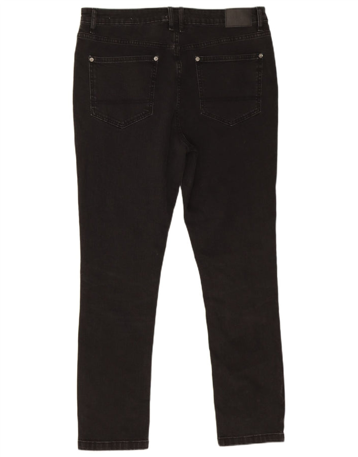 Jack Wills Slim-Jeans für Herren, W34, L29, schwarze Baumwolle
