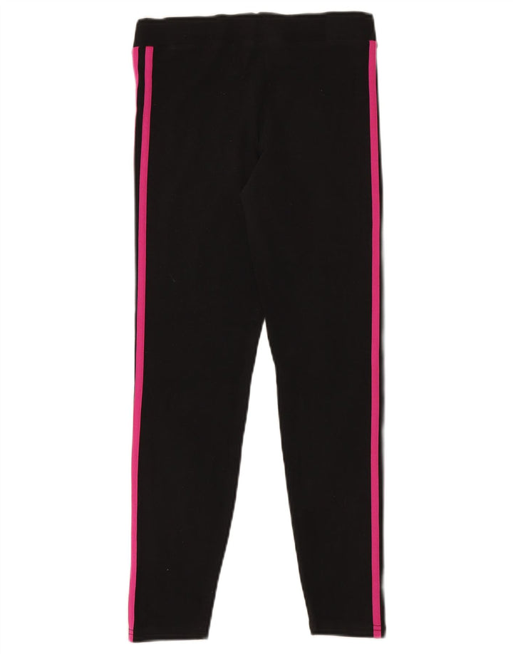 ADIDAS Mädchen Leggings 11-12 Jahre Schwarz