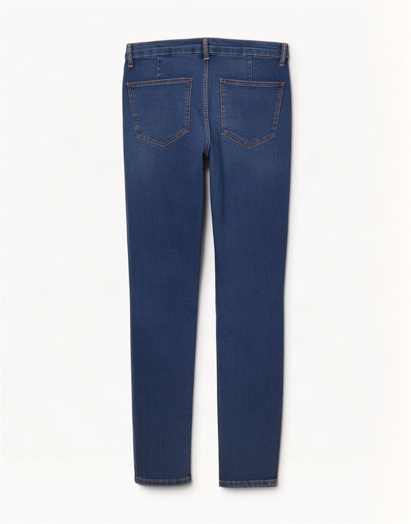 Zara Damen High Waist Skinny Jeans EU 46 XL W36 L29 Blau