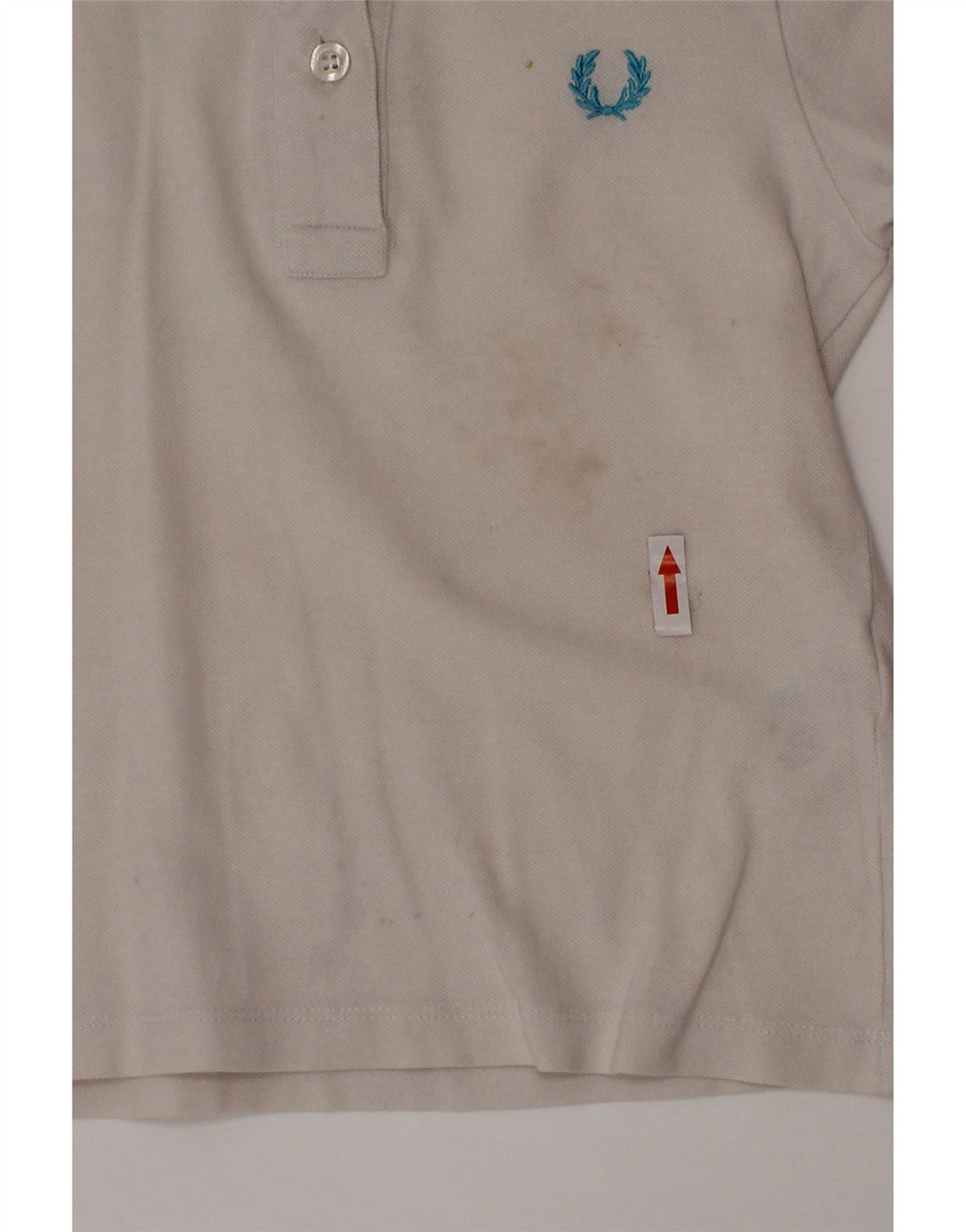 Fred Perry Poloshirt für Jungen, 3–4 Jahre, aus weißer Baumwolle