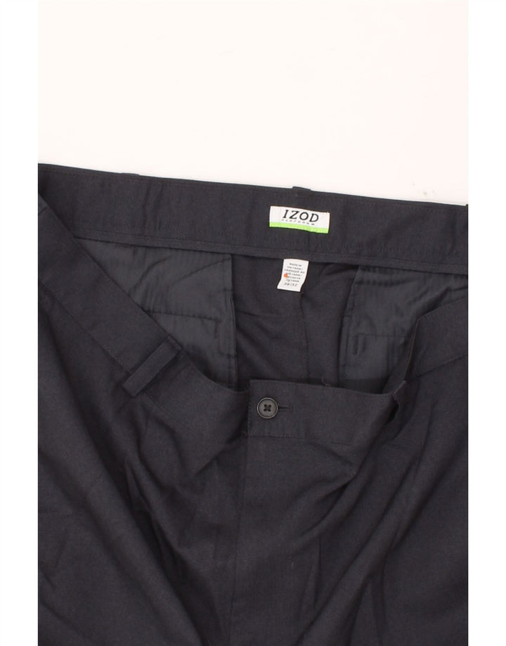 IZOD Mens Straight Chino Trousers W30 L32  Navy Blue Vintage Izod and Second-Hand Izod from Messina Hembry 