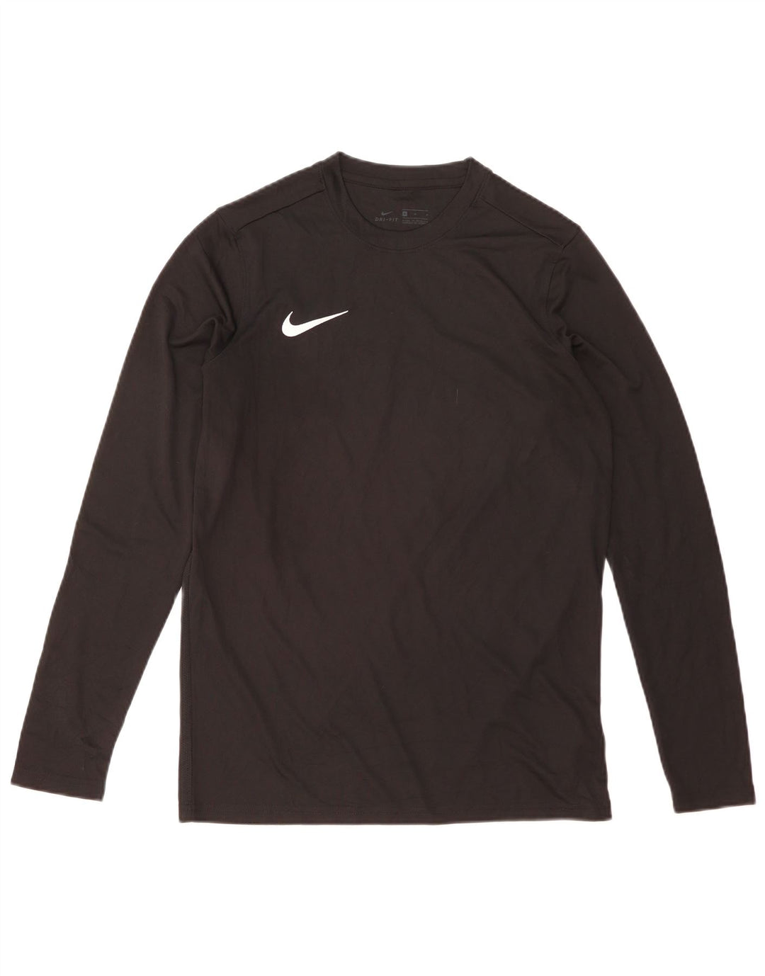 Nike Herren Dri Fit Top Langarm Medium Schwarz Polyester