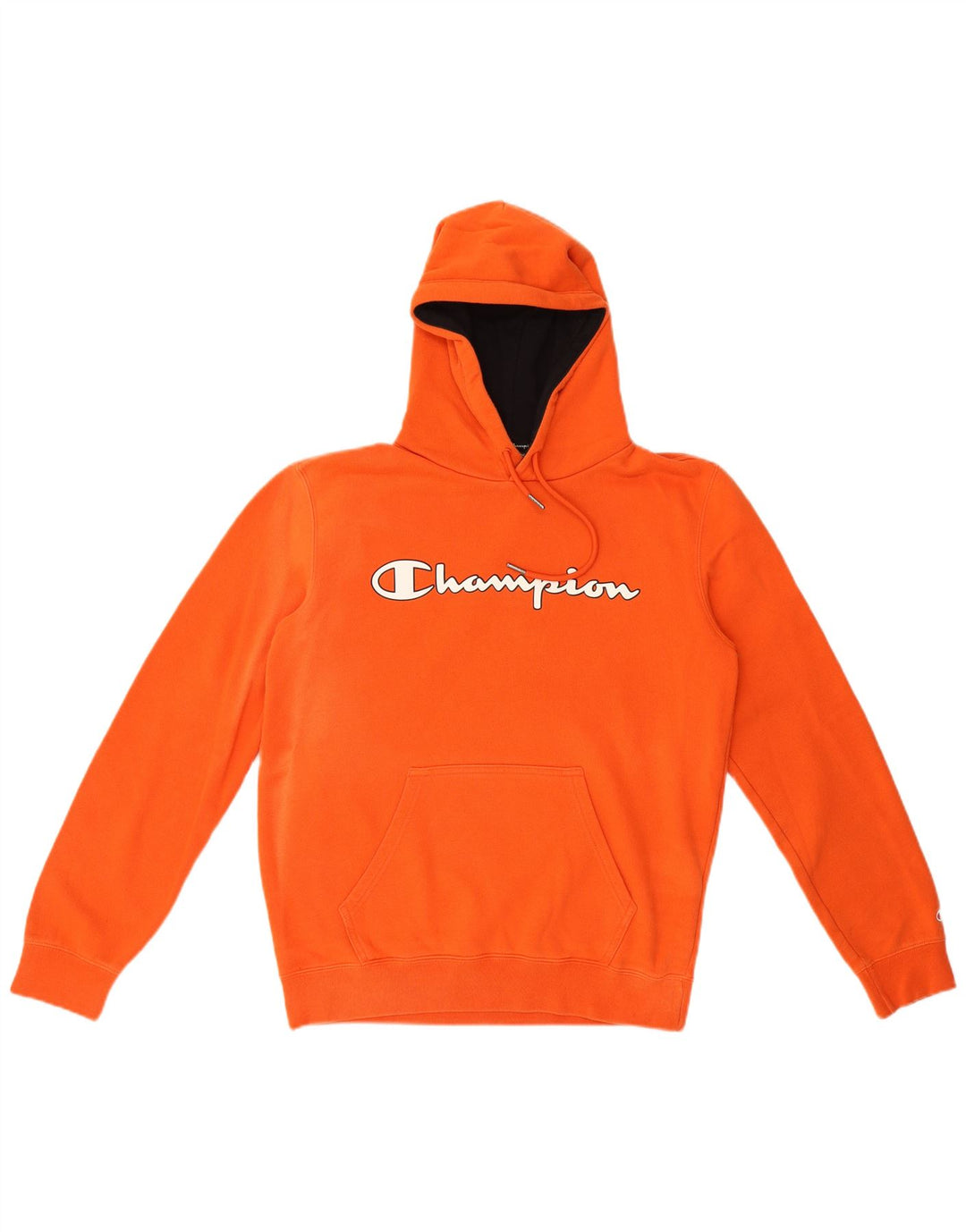 Champion Herren-Kapuzenpullover mit Grafik, mittelorange