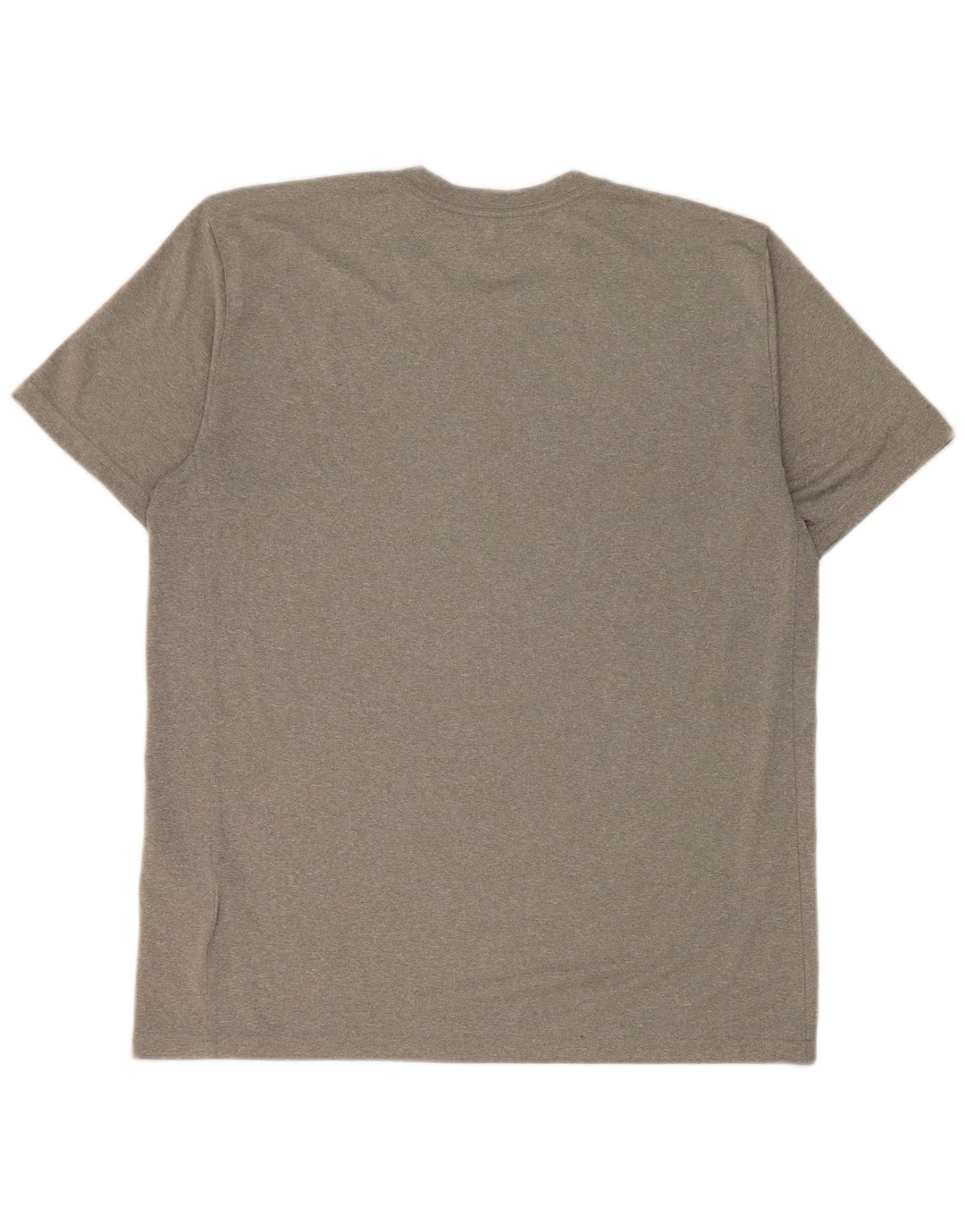 Nike Herren Dri Fit T-Shirt Top Large Grau Polyester