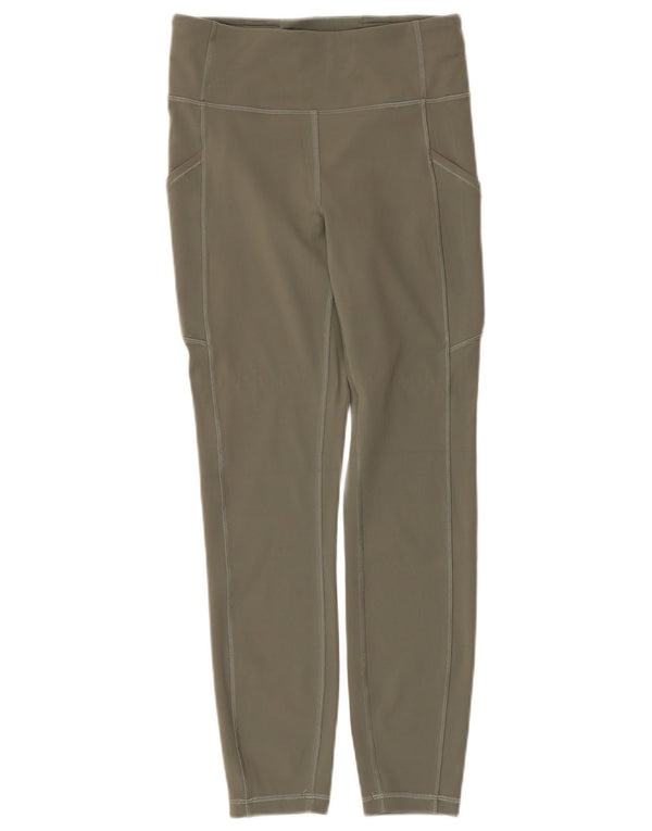 Lululemon Damen Leggings UK 10 Small Khaki