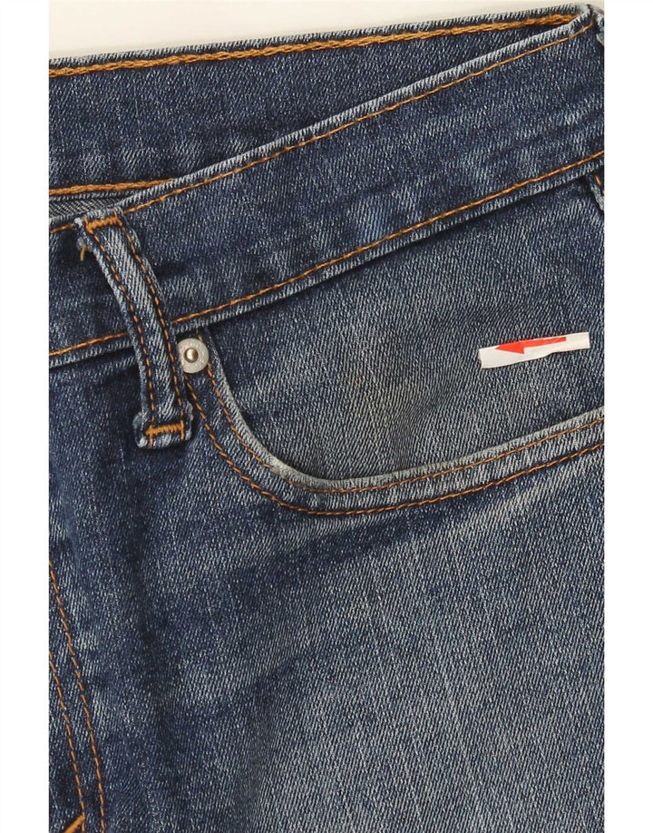 Levi's Herren 513 Straight Jeans W32 L30 Blaue Baumwolle