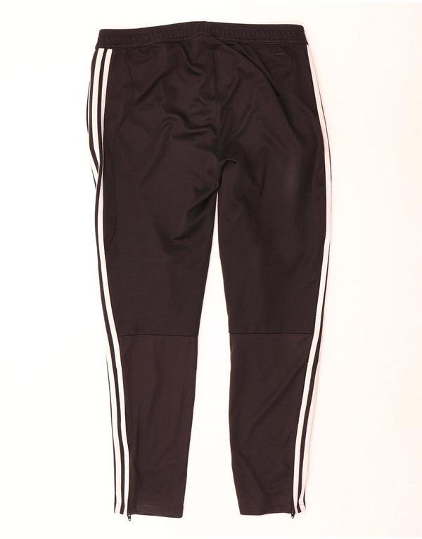 Adidas Damen Climacool Trainingshose UK 16/18 Large Schwarz Polyester