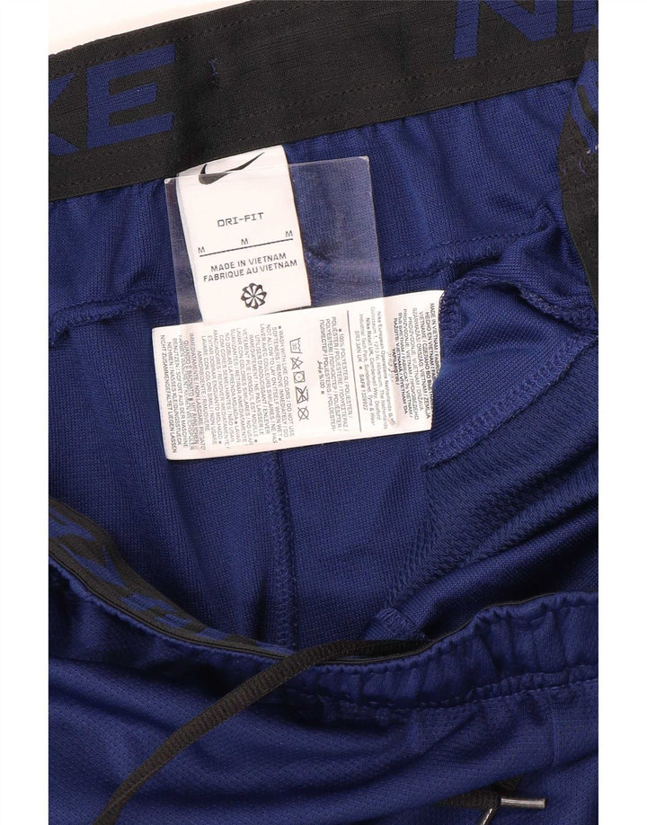 Nike Herren-Dri-Fit-Sportshorts, Mittelgroßes Marineblau-Farbblock-Polyester