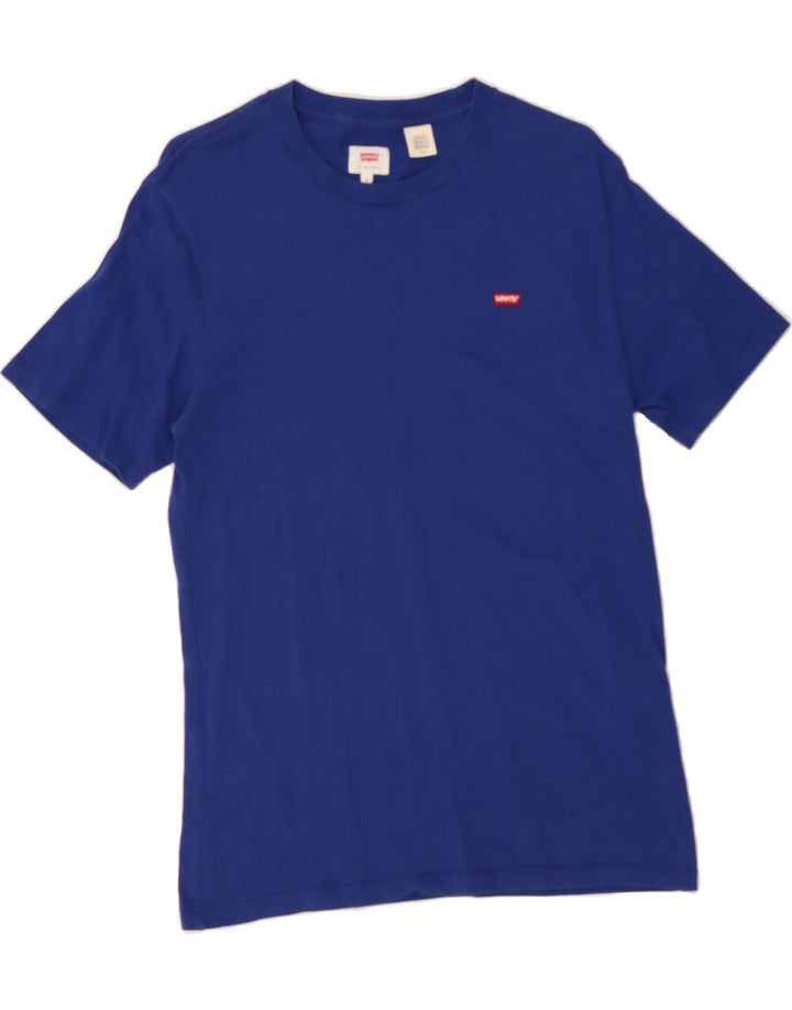 LEVI'S Mens T-Shirt Top Small Blue Cotton Vintage Levi's and Second-Hand Levi's from Messina Hembry 
