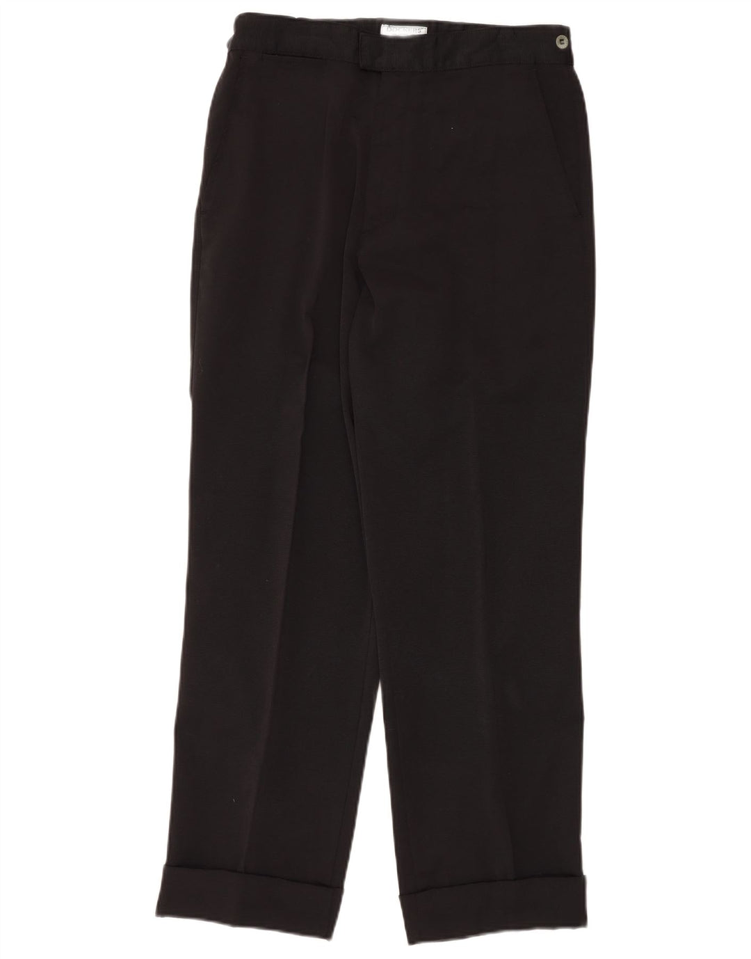 DOCKERS Herren Khakis Straight Chino Hose W33 L30 Schwarze Baumwolle