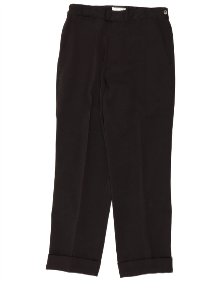 DOCKERS Herren Khakis Straight Chino Hose W33 L30 Schwarze Baumwolle