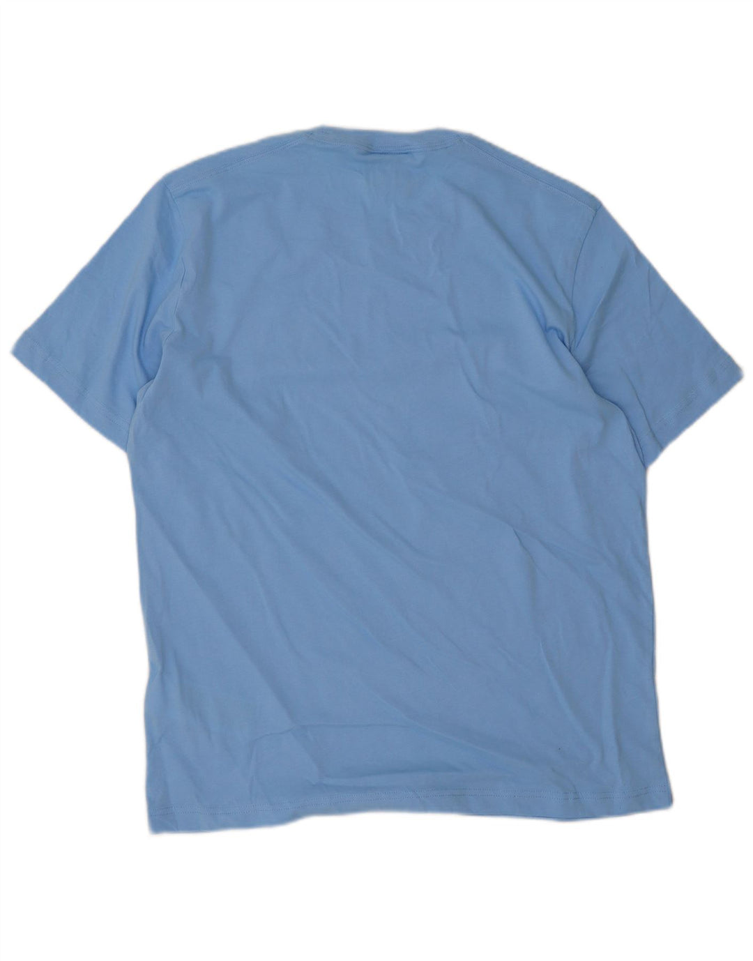 Champion Herren-T-Shirt mit Grafik, mittelblaue Baumwolle