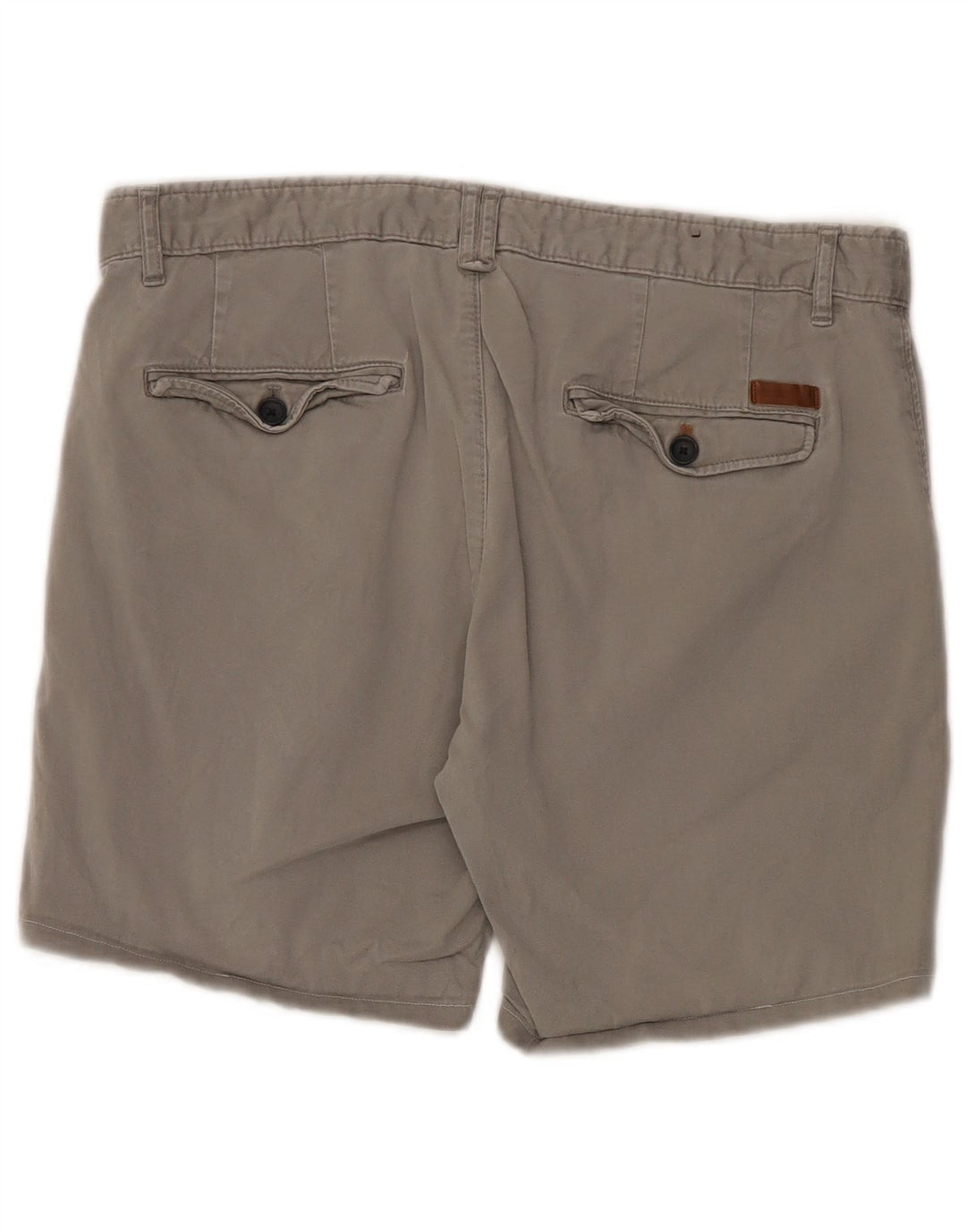 Zara Herren Chinoshorts EU 42 Large W32 Grau