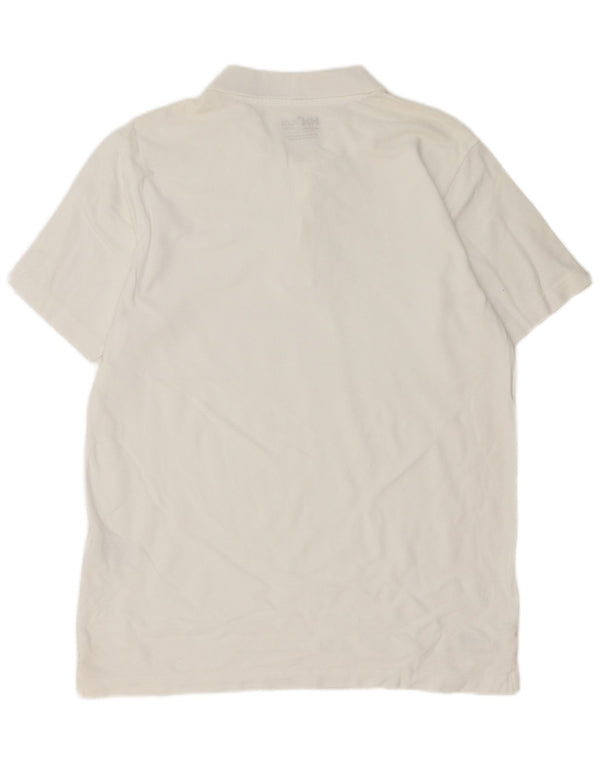 Helly Hansen Herren Poloshirt XL Weiße Baumwolle