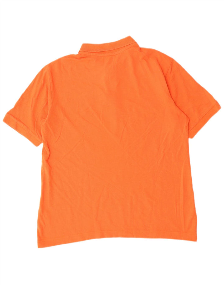 Kappa Herren Poloshirt Mittelorange Baumwolle