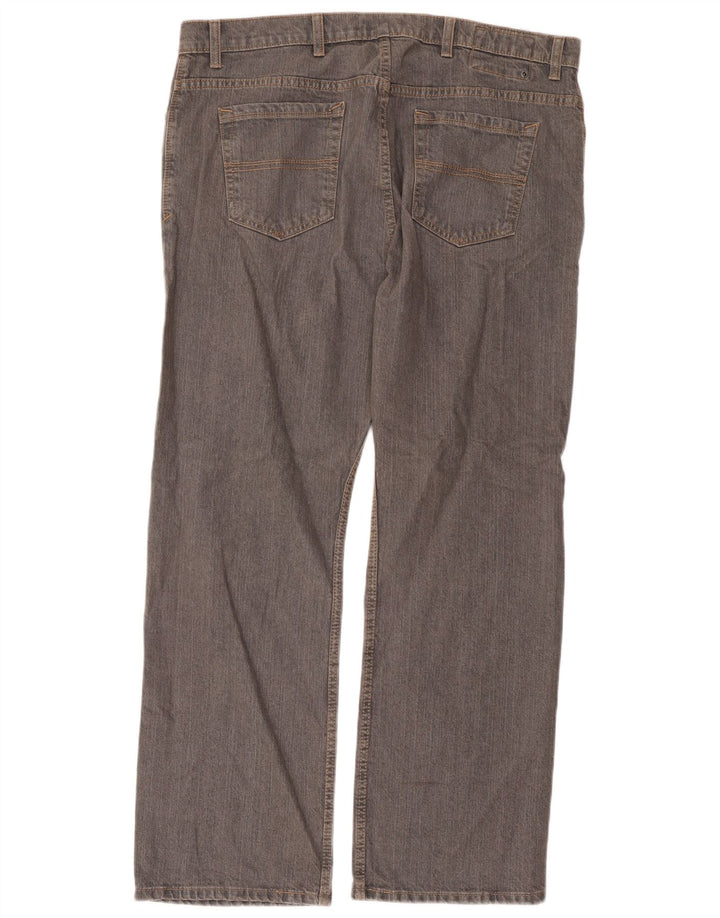 Marks & Spencer Herren Straight Jeans W40 L31 Graue Baumwolle