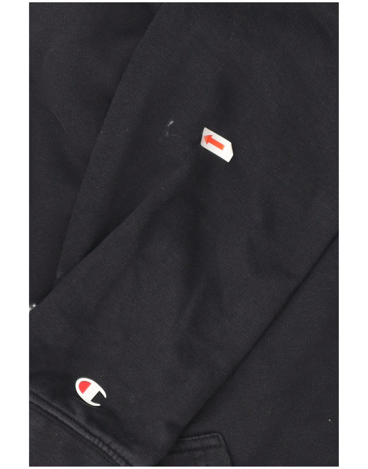 Champion Herren-Kapuzenpullover aus Baumwolle in mittlerem Marineblau