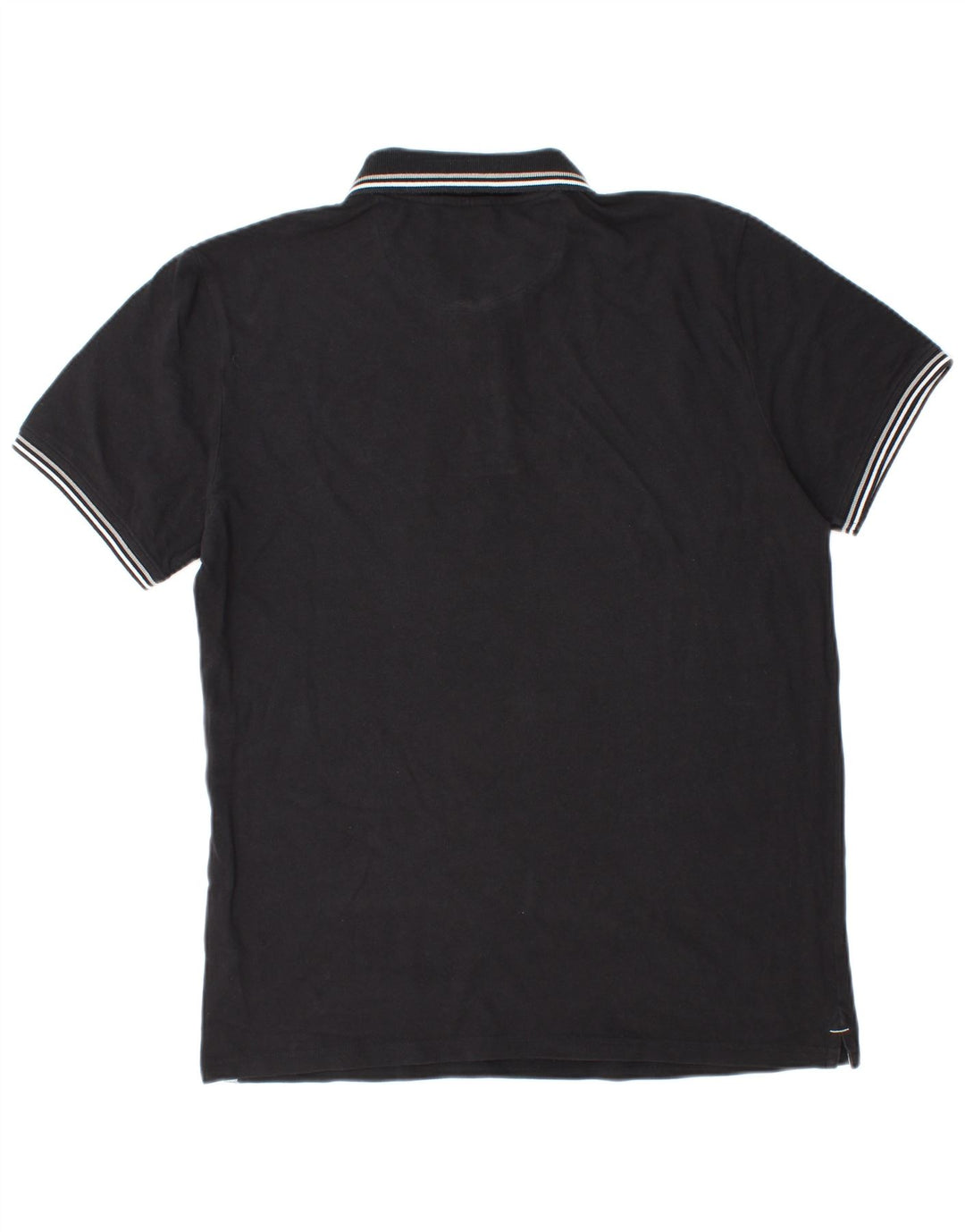 Champion Herren-Poloshirt, groß, aus schwarzer Baumwolle