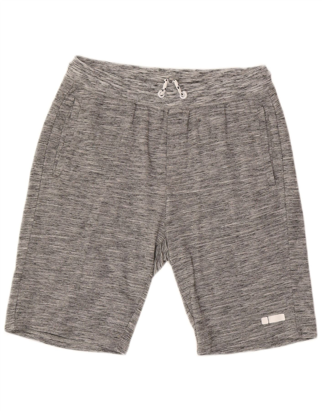 Freddy Herren-Sportshorts, große grau gesprenkelte Baumwolle