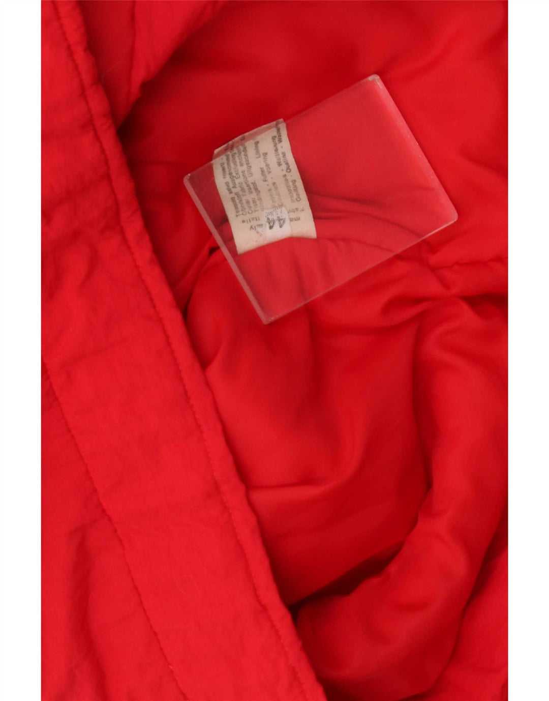 Vintage Herren Wattierte Jacke UK 44 2XL Rot Polyamid