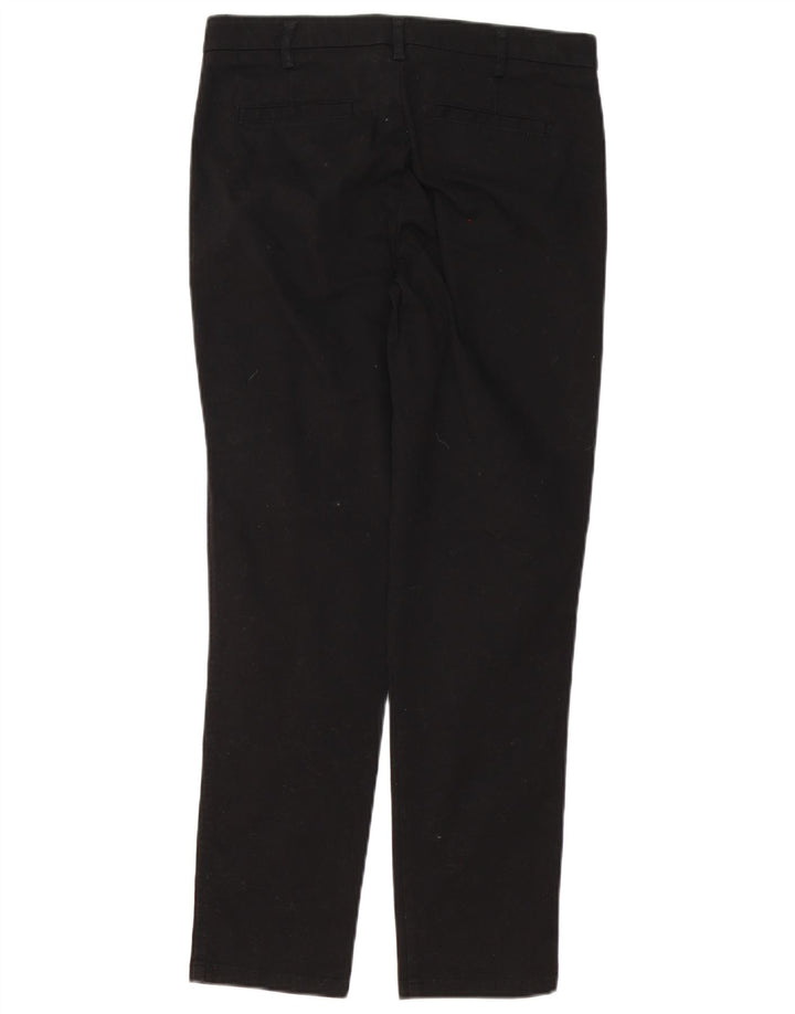 Benetton Slim Chino-Hose für Damen, W29, L29, Schwarz