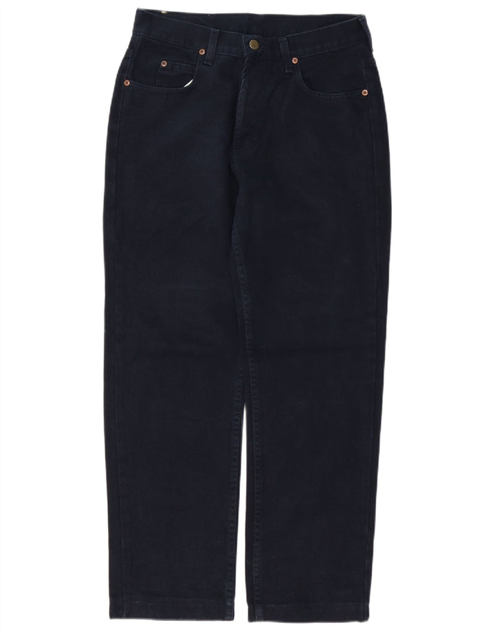 Lee Herren Straight Jeans W30 L29 Marineblau