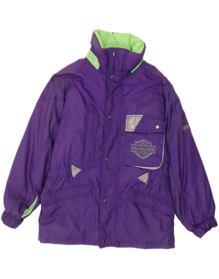 Cacao Herren Skijacke US 40 Large Lila Polyamid