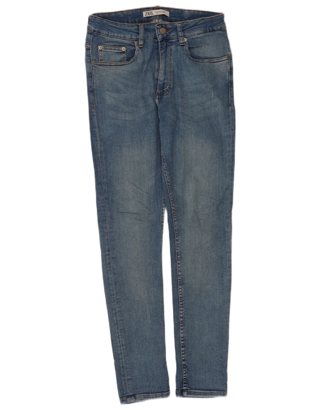 Zara Herren Skinny Jeans EU 40 Medium W31 L30 Blau