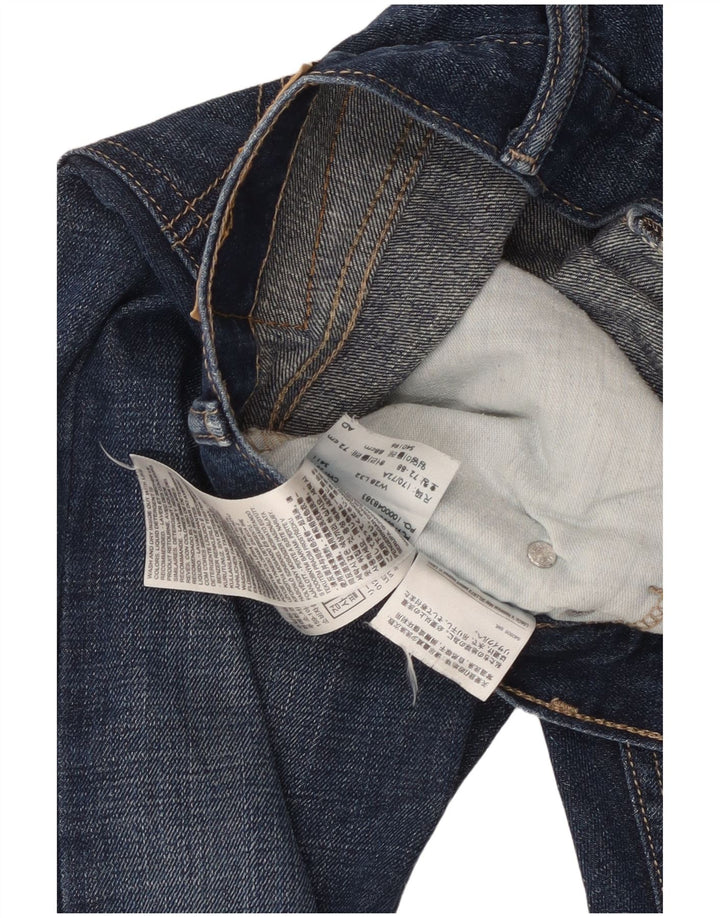 Levi's Damen 527 Bootcut Jeans W28 L32 Blaue Baumwolle
