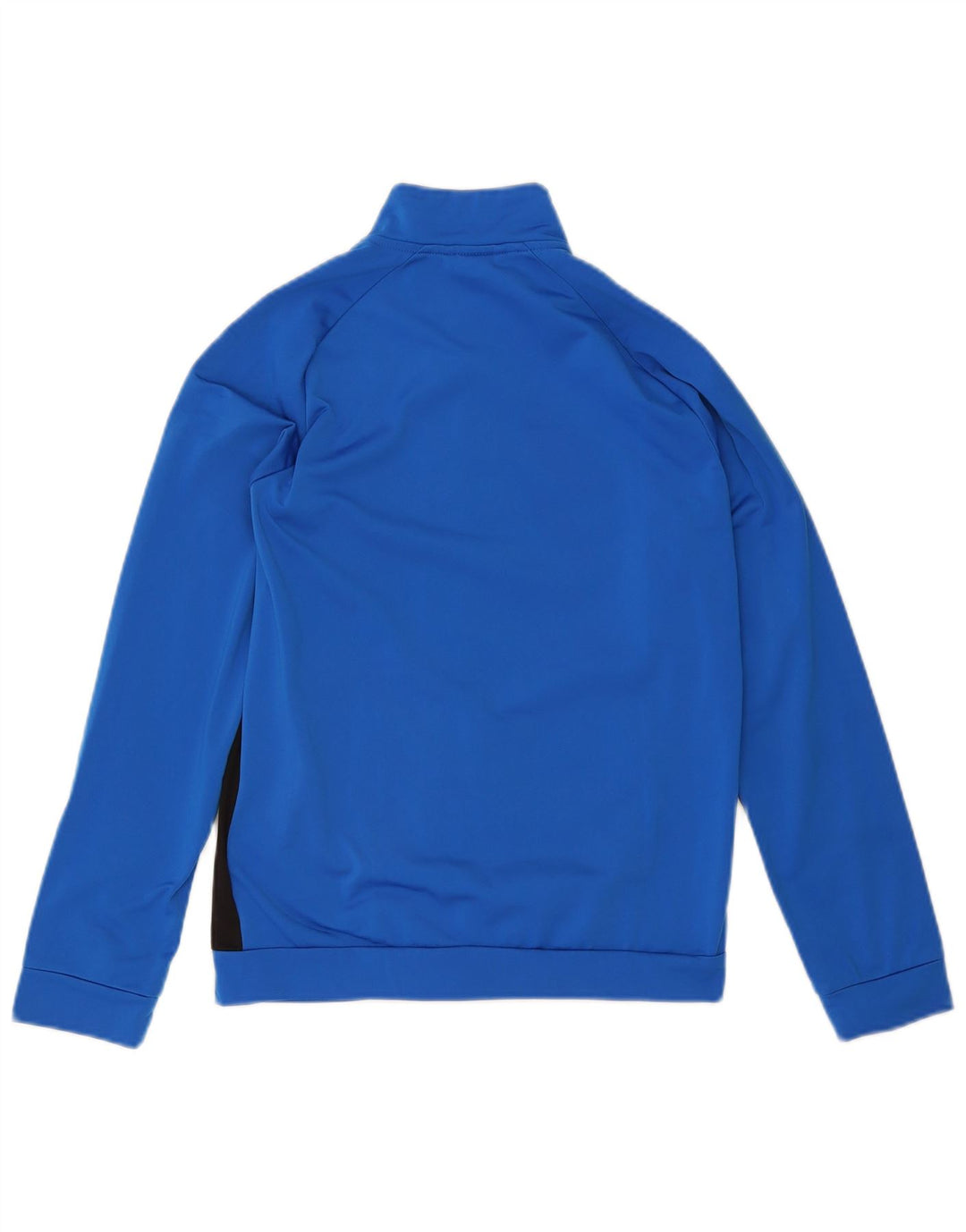 Puma Jungen Grafik-Trainingsanzug-Top-Jacke, 13–14 Jahre, blaues Farbblockdesign