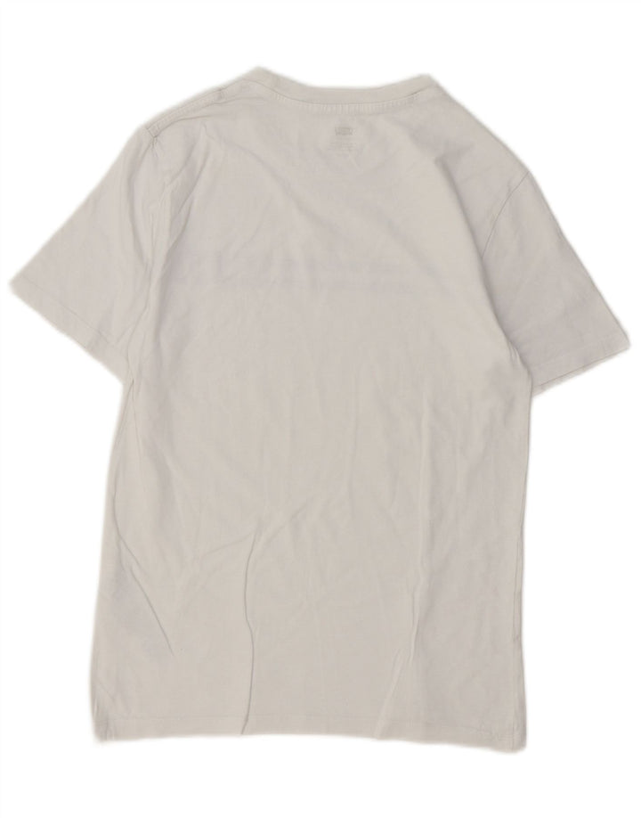 Levi's Herren-T-Shirt mit Grafik, Größe S, weiße Baumwolle