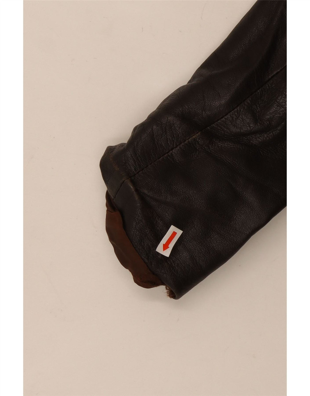 Vintage Herren Lederjacke UK 38 Mittelbraun