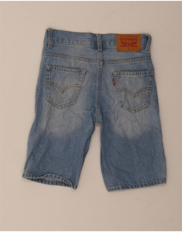 Levi's Jungen 505 Regular Denim Shorts 7–8 Jahre W24 Blaue Baumwolle