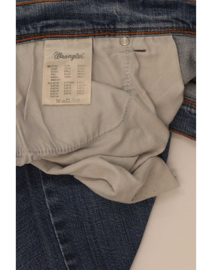 Wrangler Herren Texas Stretch Straight Jeans W40 L30 Blaue Baumwolle