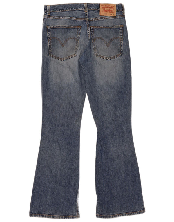 Levi's Damen 525 Bootcut Jeans W32 L32 Blaue Baumwolle