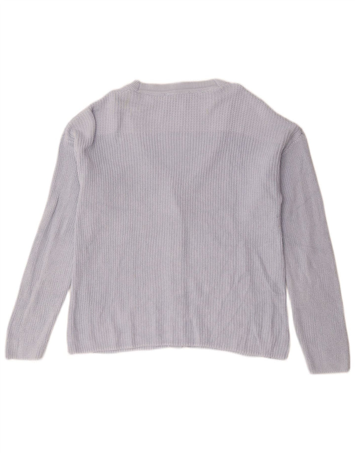 Tommy Hilfiger Damen-Strickjacke in Übergröße, Gr. 10, klein, Blau