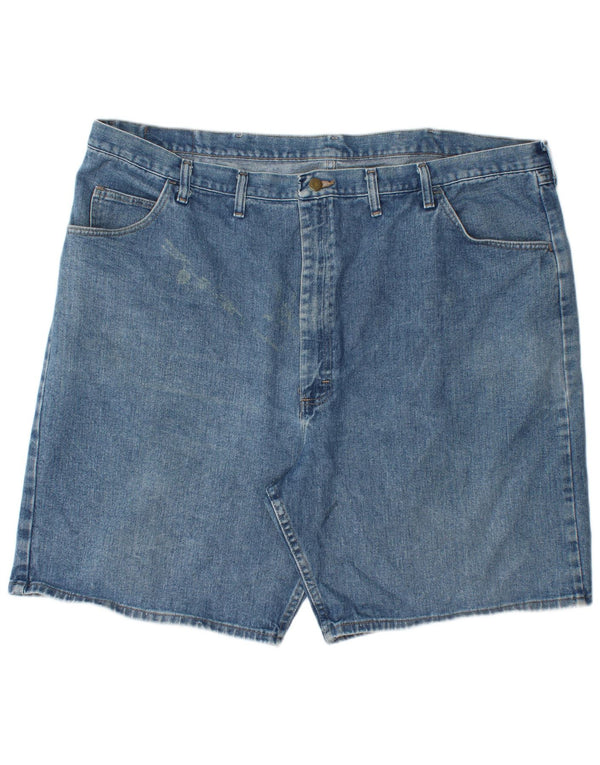 WRANGLER Herren-Jeansshorts mit entspannter Passform, W48, 4XL, blaue Baumwolle