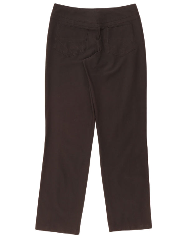 Nike Damen Straight Casual Hose UK 8/10 Small W30 L31 Schwarz